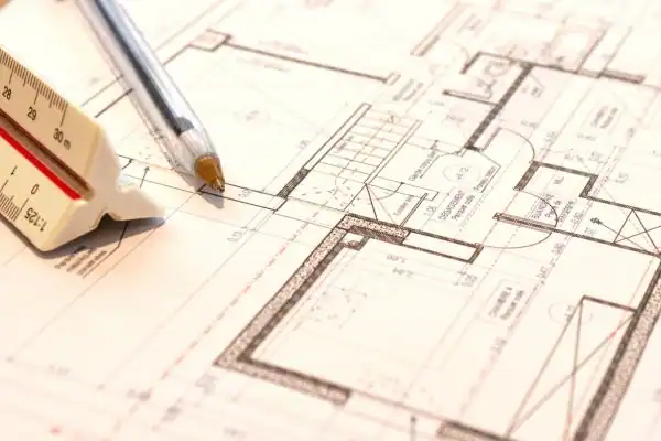 Image of architect Wisbech drawings